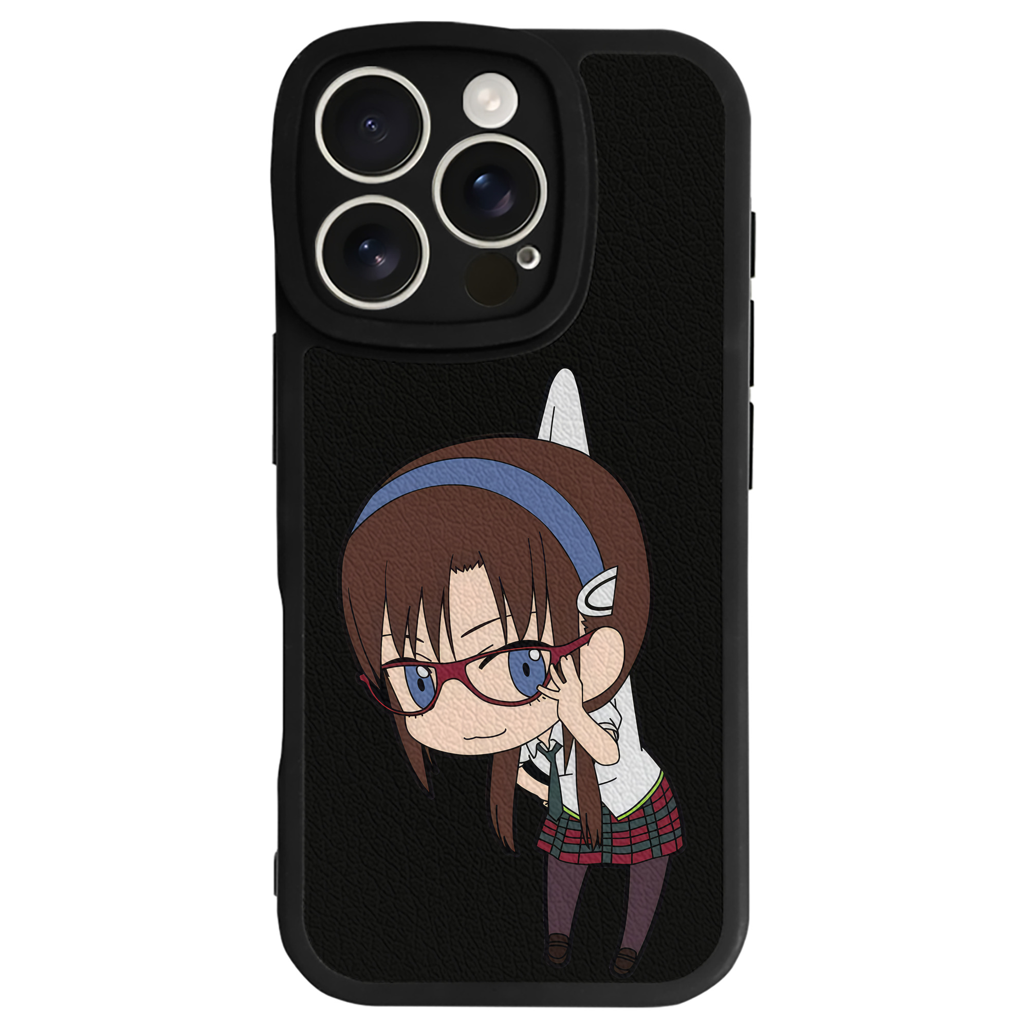 （画像用） EVA 新世紀エヴァンゲリオン 【iPhone 16シリーズ対応】シリコンスマホケース（レザー調） 材質：シリコン
